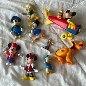 Vintage Disney Figurine‎ Lot of 9